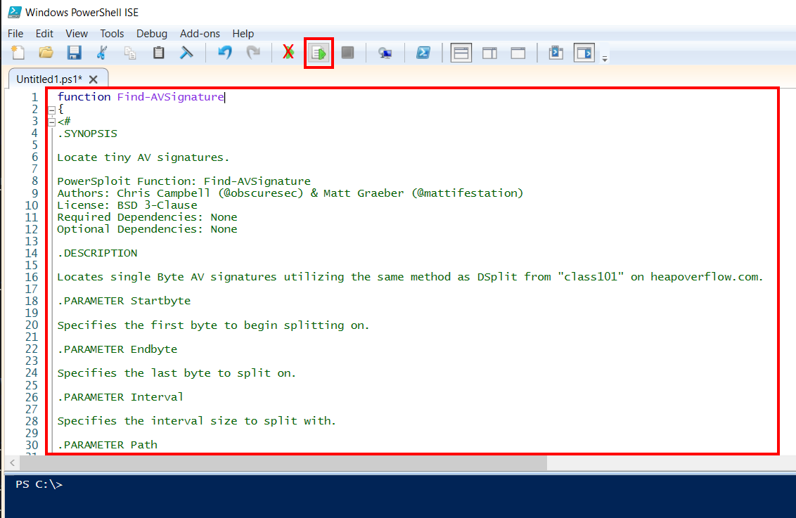 PowerShell ISE